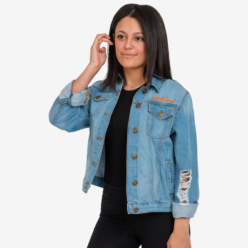 Virginia Cavaliers Womens Denim Days Jacket