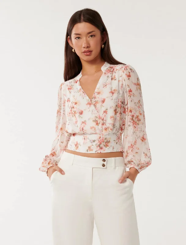 Carly Cinch Waist Top