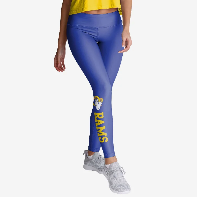 Los Angeles Rams Womens Solid Wordmark Legging