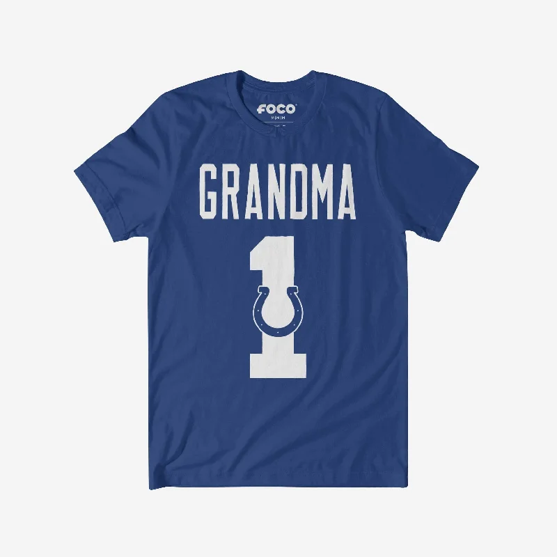 Indianapolis Colts Number 1 Grandma T-Shirt