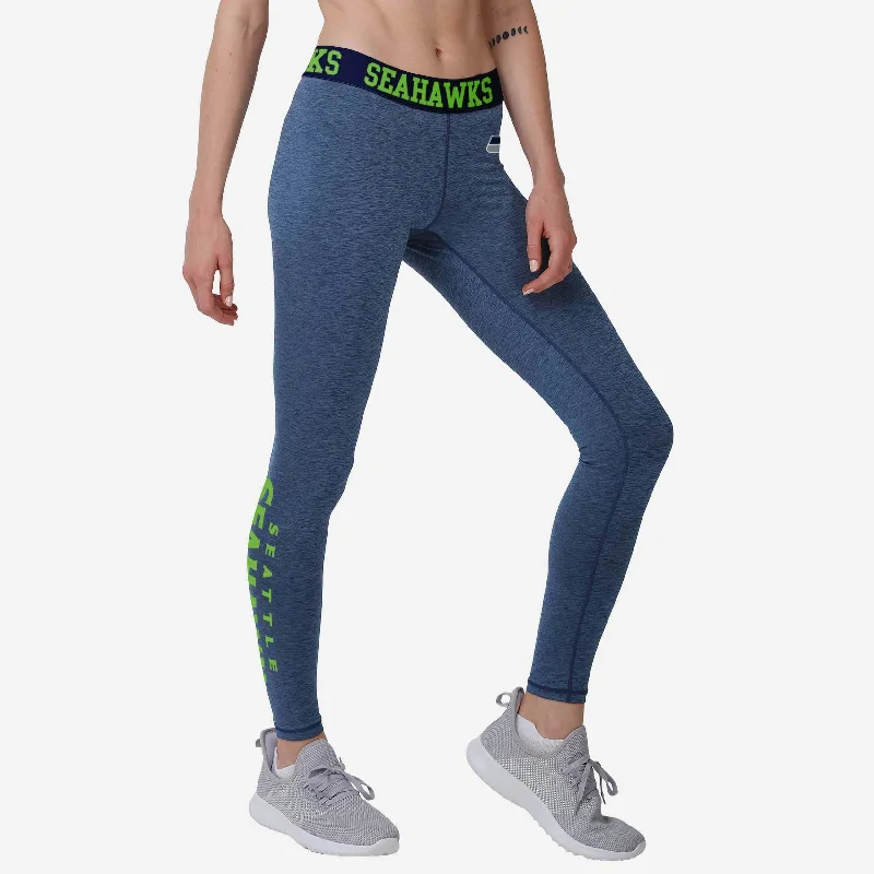 Seattle Seahawks Womens Team Color Static Legging