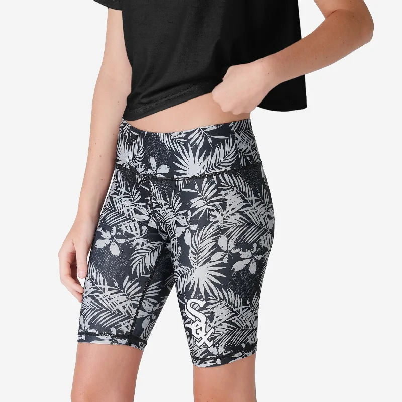 Chicago White Sox Womens Floral Bike Shorts