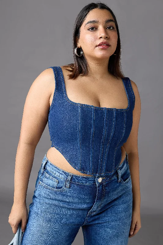 Jean Corset Top Curve