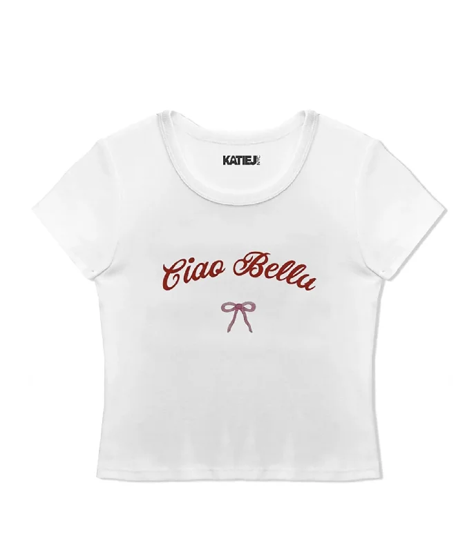 Katie J NYC Girls Ciao Bella Tee