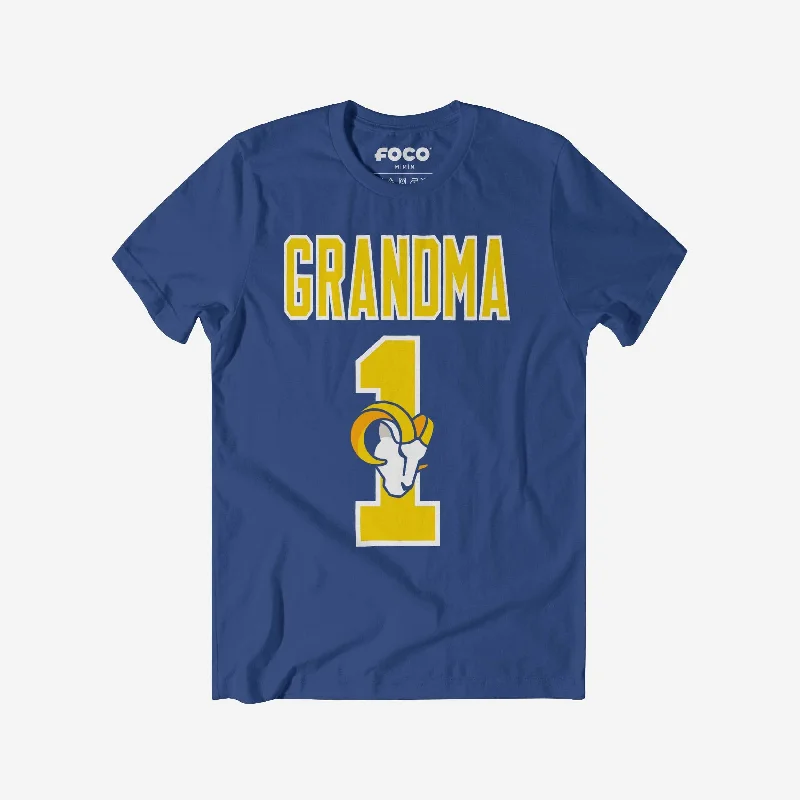 Los Angeles Rams Number 1 Grandma T-Shirt