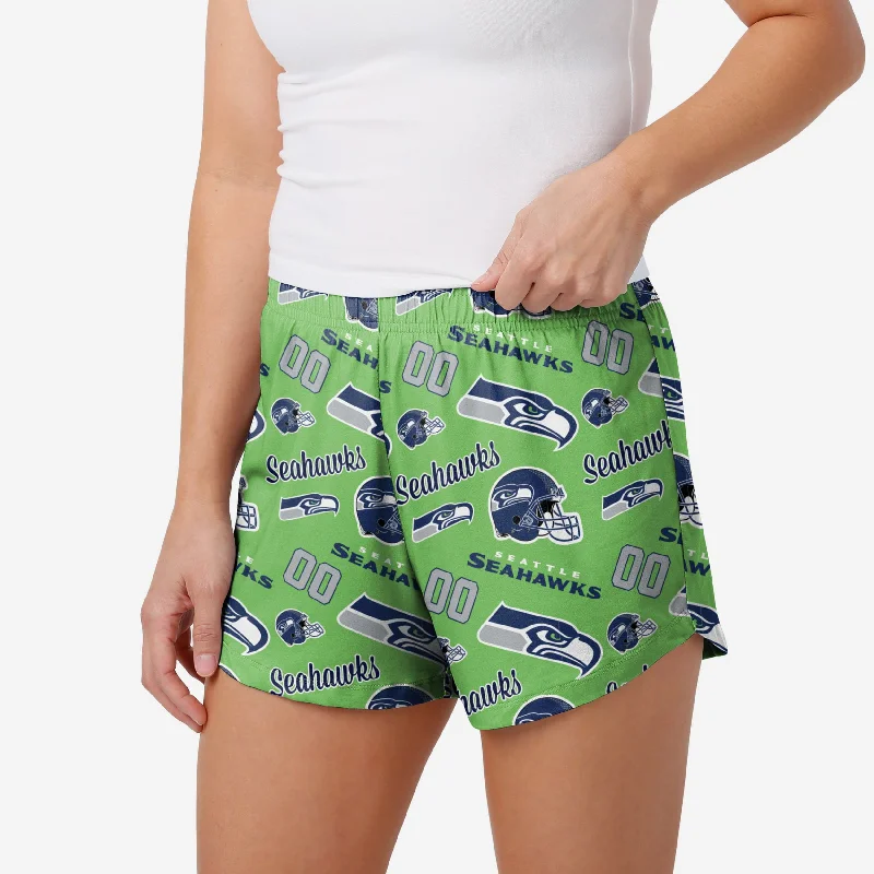 Seattle Seahawks Womens Gameday Ready Lounge Shorts