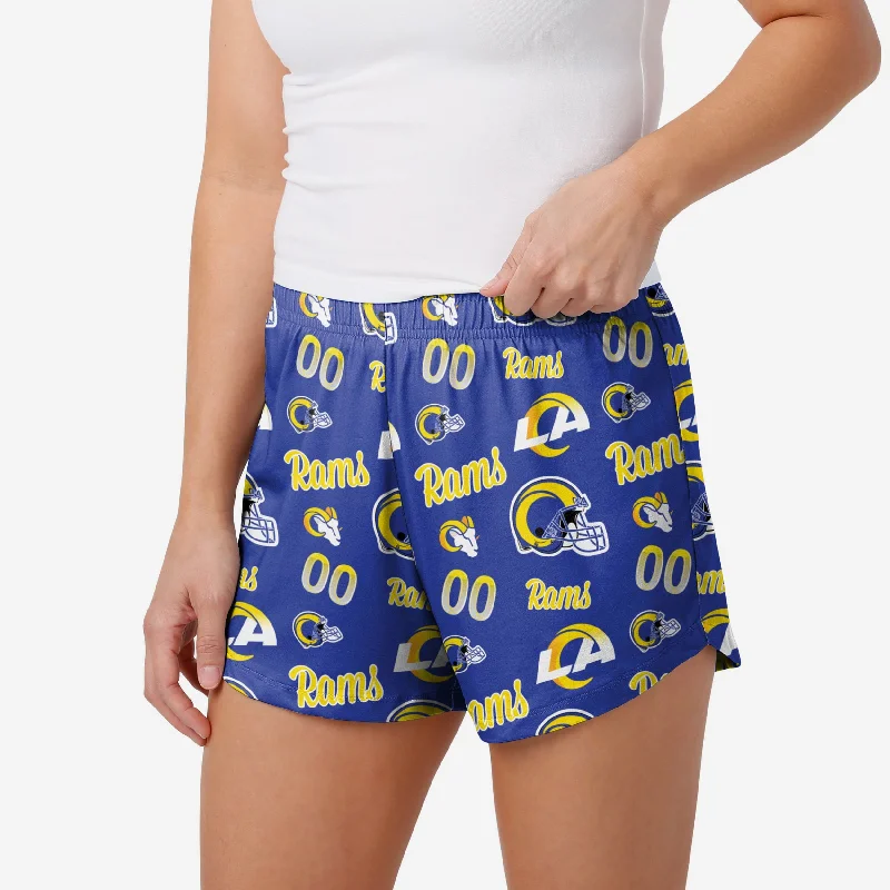 Los Angeles Rams Womens Gameday Ready Lounge Shorts