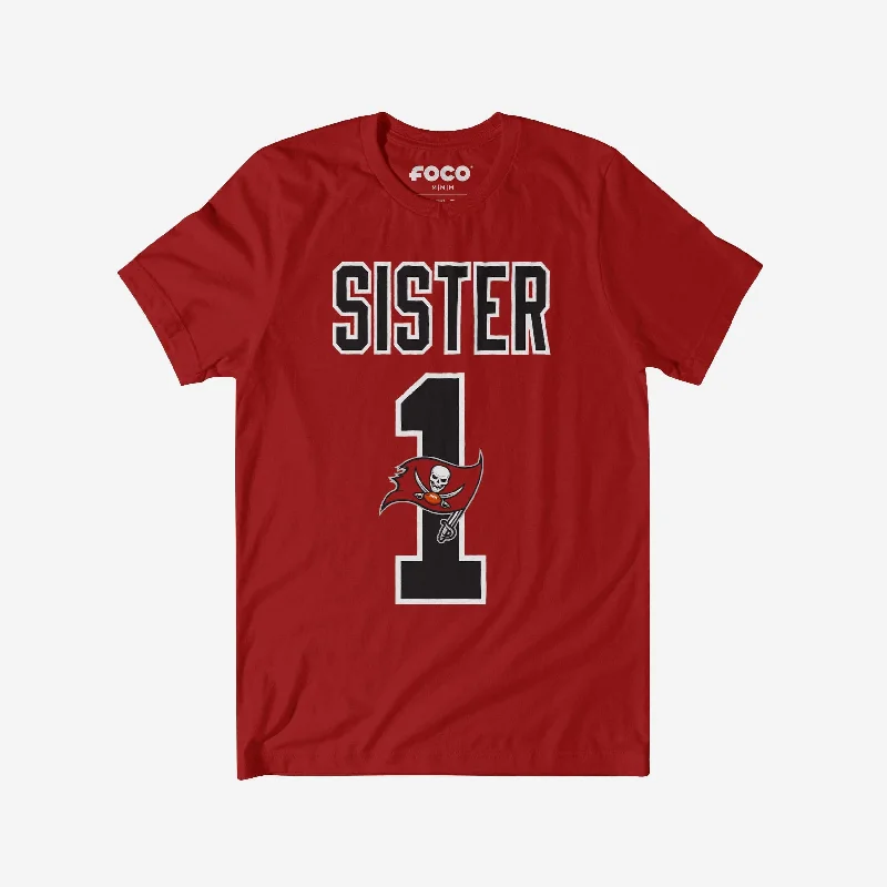 Tampa Bay Buccaneers Number 1 Sister T-Shirt