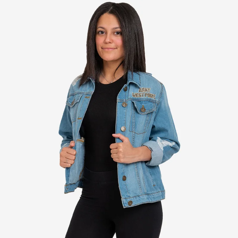 Army Black Knights Womens Denim Days Jacket