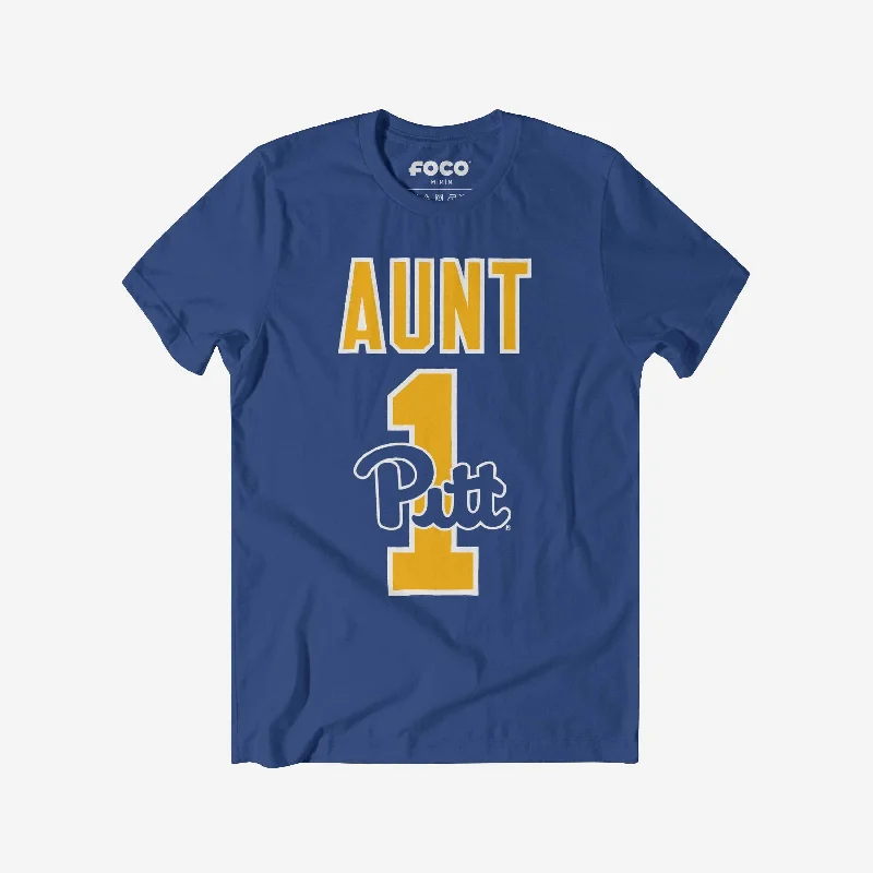 Pittsburgh Panthers Number 1 Aunt T-Shirt