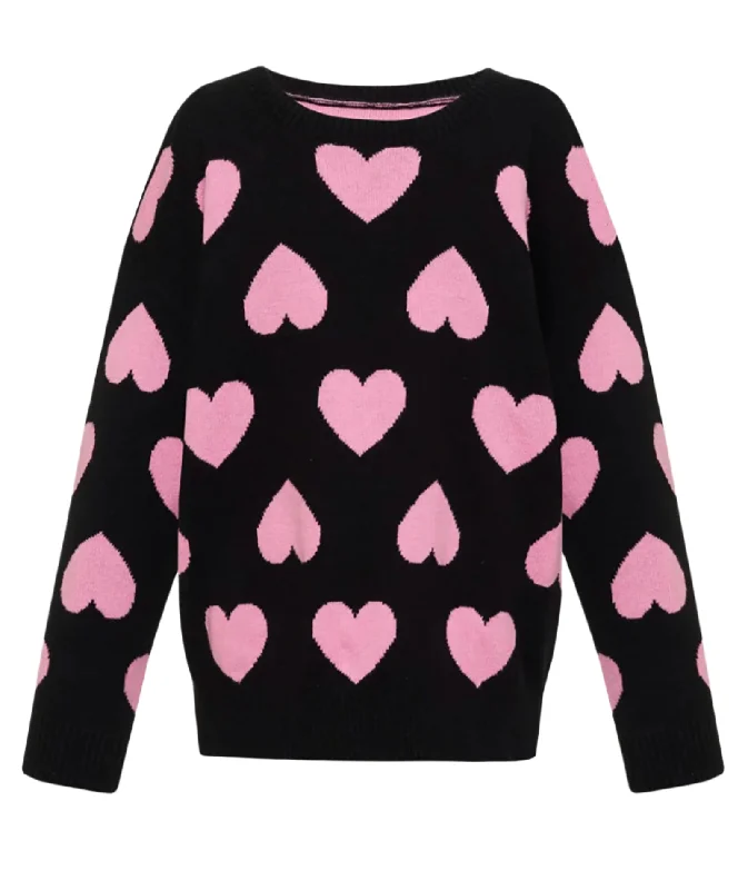 Beach Riot Girls Callie Sweater Hearts