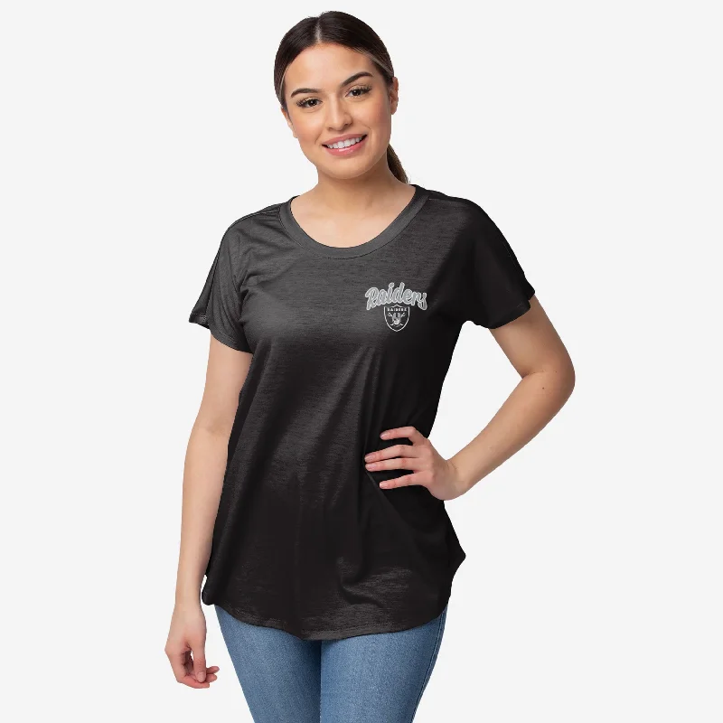 Las Vegas Raiders Womens Script Wordmark Tunic Top