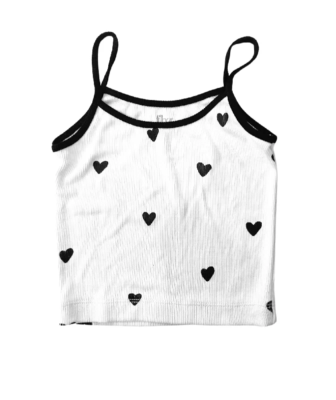 FBZ Girls Cece All Over Heart Ballet Tank