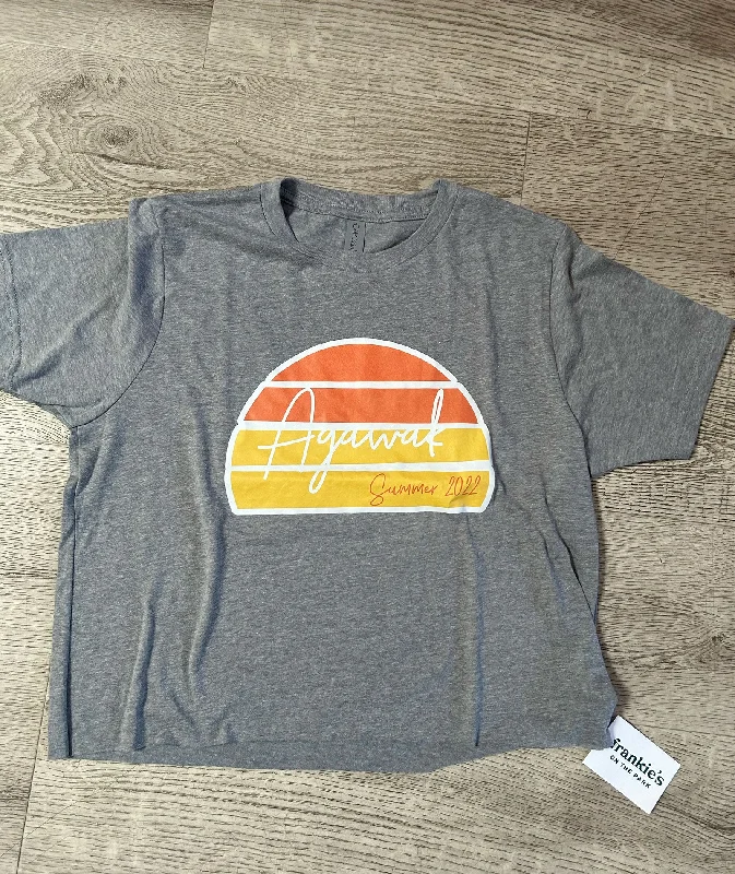 Camp Sample Tee Grey Sunset Agawak