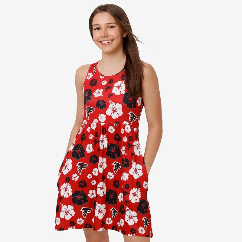 Atlanta Falcons Womens Fan Favorite Floral Sundress