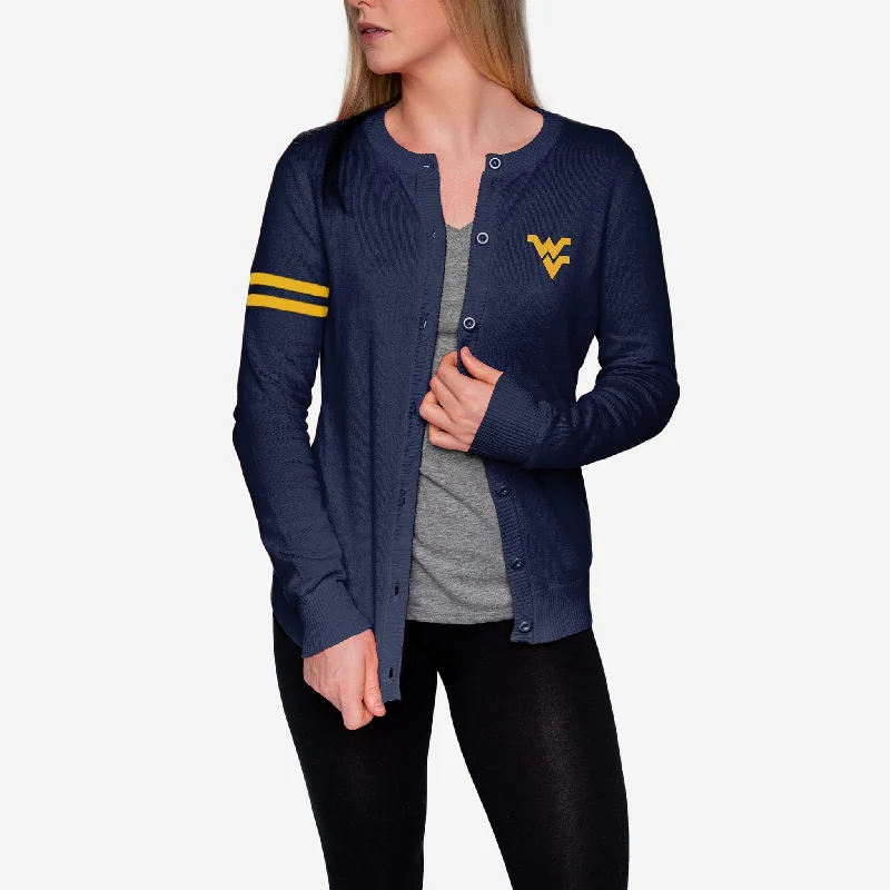 West Virginia Mountaineers Womens Varsity Cardigan