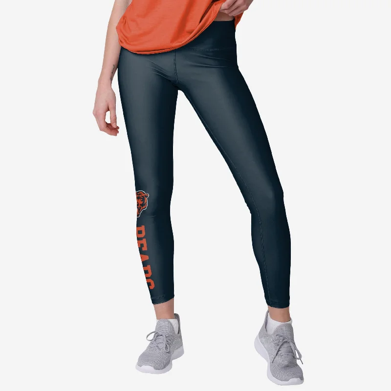 Chicago Bears Womens Solid Wordmark Legging