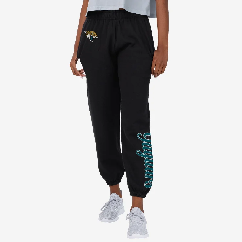 Jacksonville Jaguars Womens Script Wordmark Team Color Sweatpants