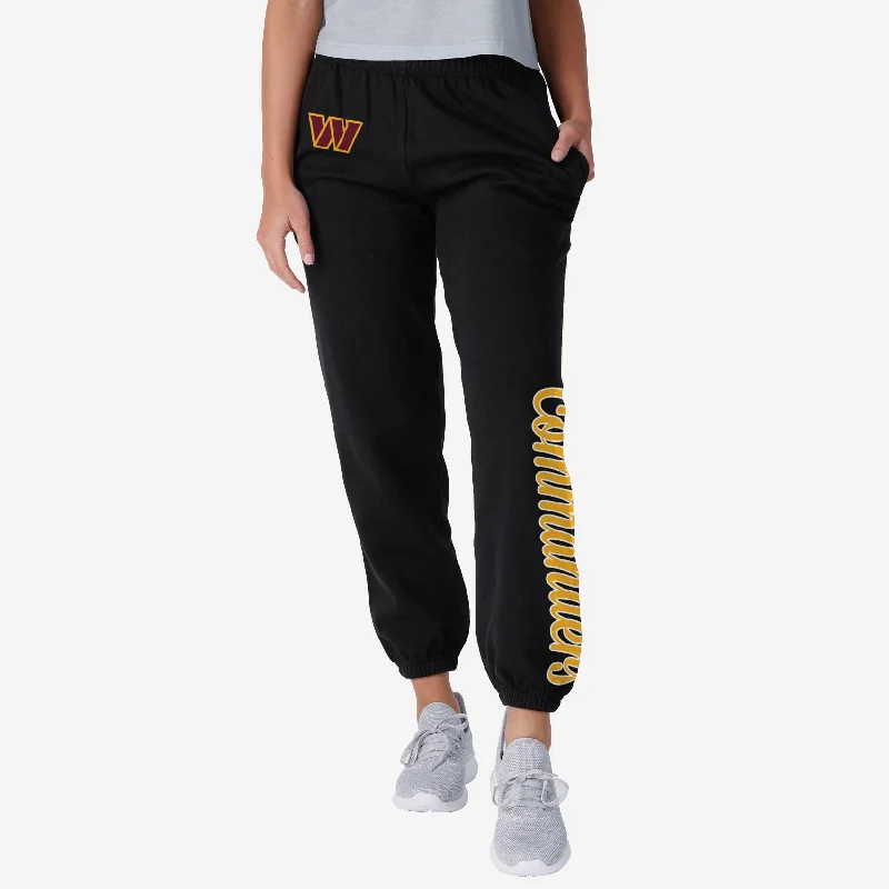 Washington Commanders Womens Script Wordmark Team Color Sweatpants