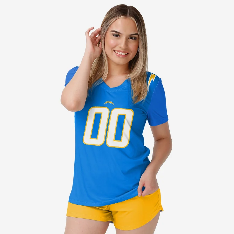 Los Angeles Chargers Womens Gameday Ready Lounge Shirt