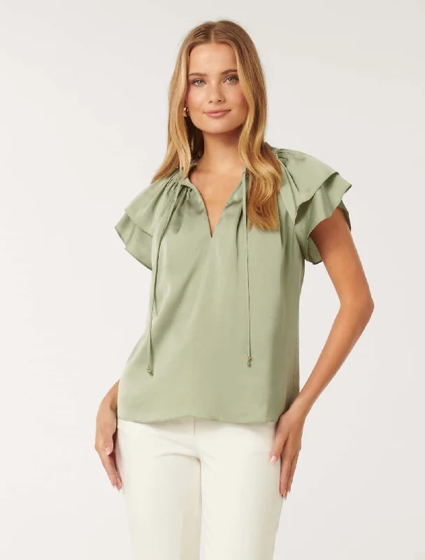 Marni Micropleat Blouse