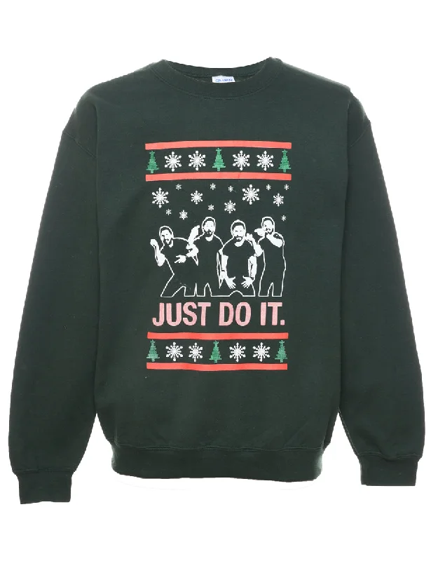 Festive Season Christmas Sweatshirt - M