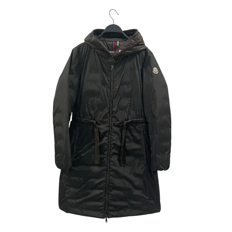 MONCLER/Coat/2/Nylon/GRN/OLIVE/LONG DWN/NWT/HOOD