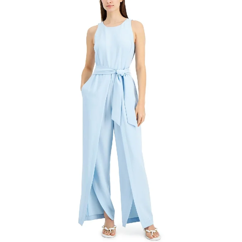 INC Womens Flyaway Wide-Leg Jumpsuit