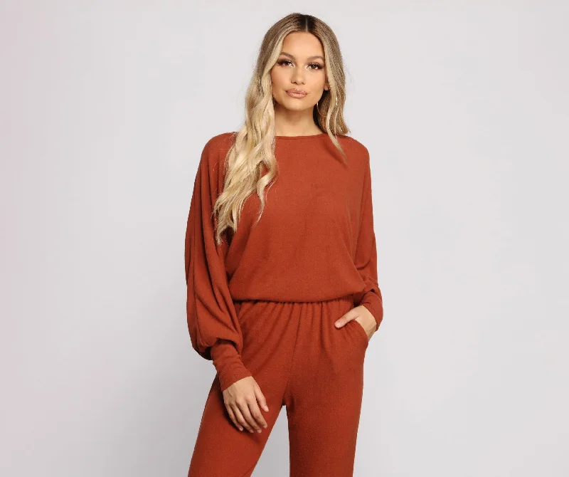 Keepin' Knit Basic Long Sleeve Top