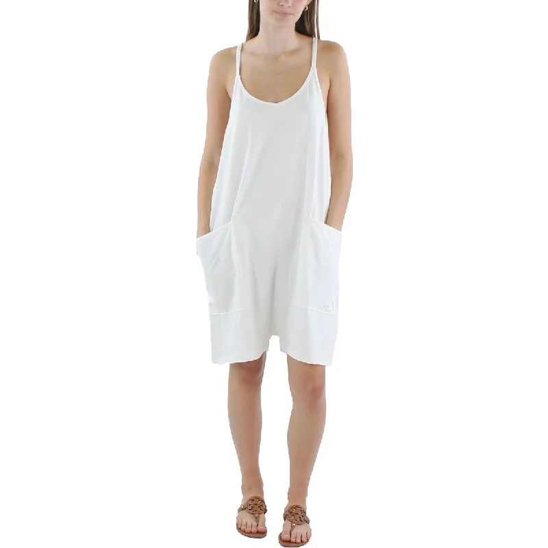 FP Movement by Free People Womens Short Stretch Romper