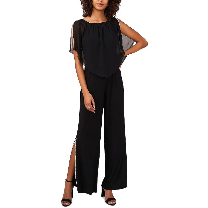 MSK Womens Split leg Dressy Jumpsuit