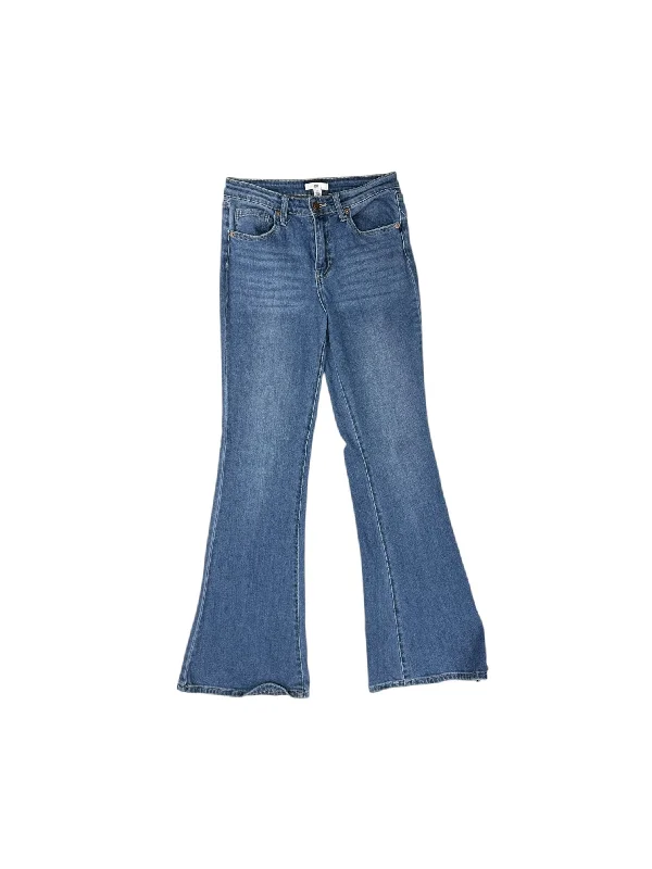 Jeans Flared By Bp In Blue Denim, Size: 4