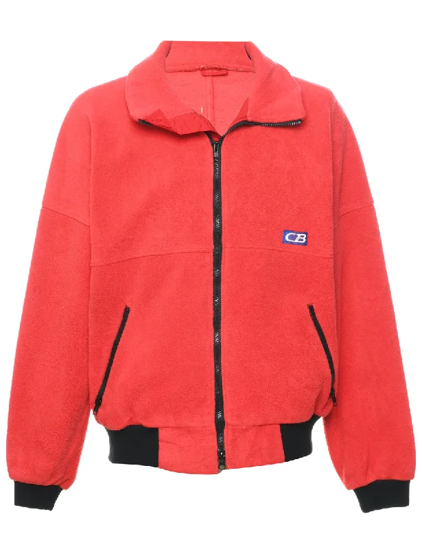 Red Fleece - L