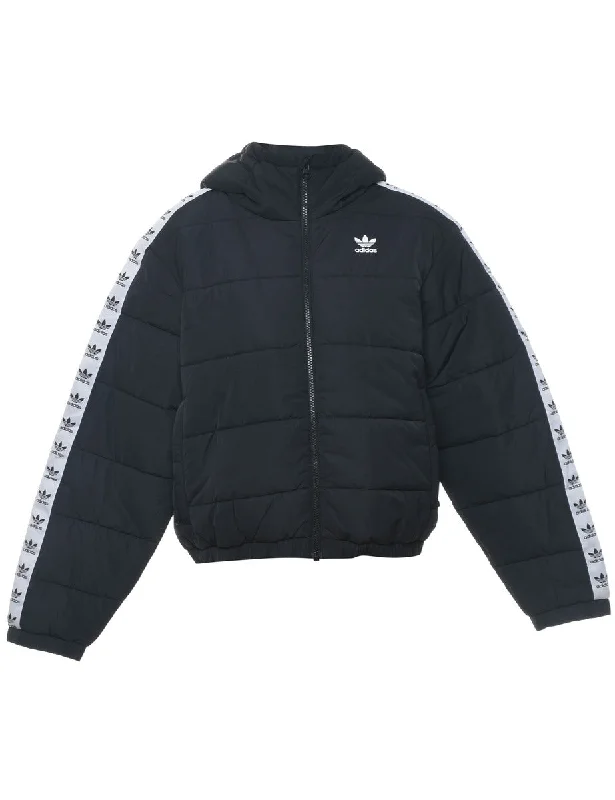 Adidas Hooded Puffer Jacket - S