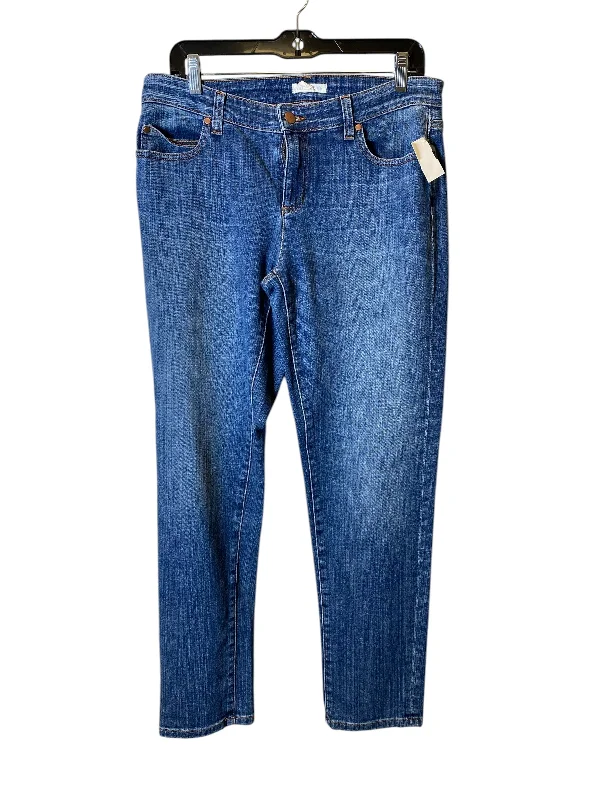 Jeans Skinny By Eileen Fisher In Blue, Size: 6