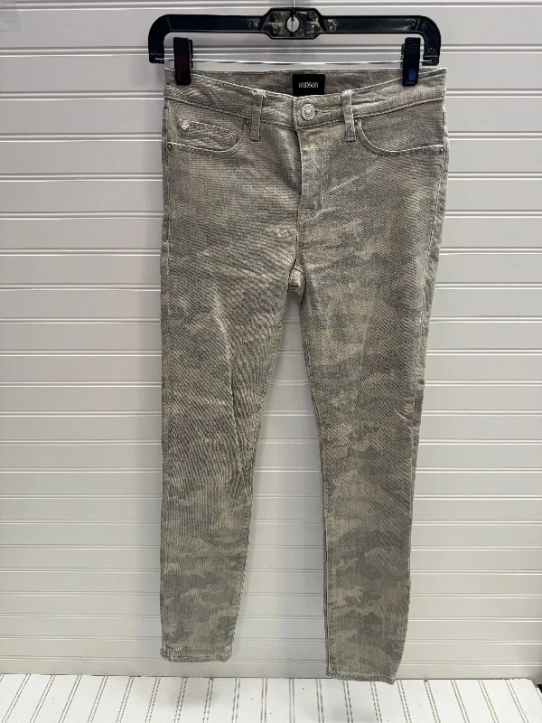 Jeans Skinny By Hudson In Camouflage Print, Size: 2