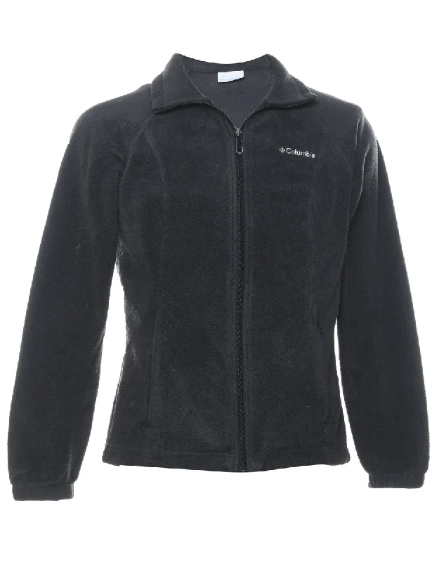 Black Classic Columbia Fleece - S