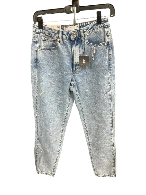 Jeans Straight By Garage In Blue Denim, Size: 2