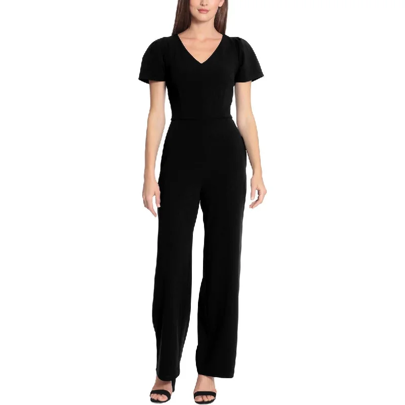 Maggy London Womens Crepe Formal Jumpsuit