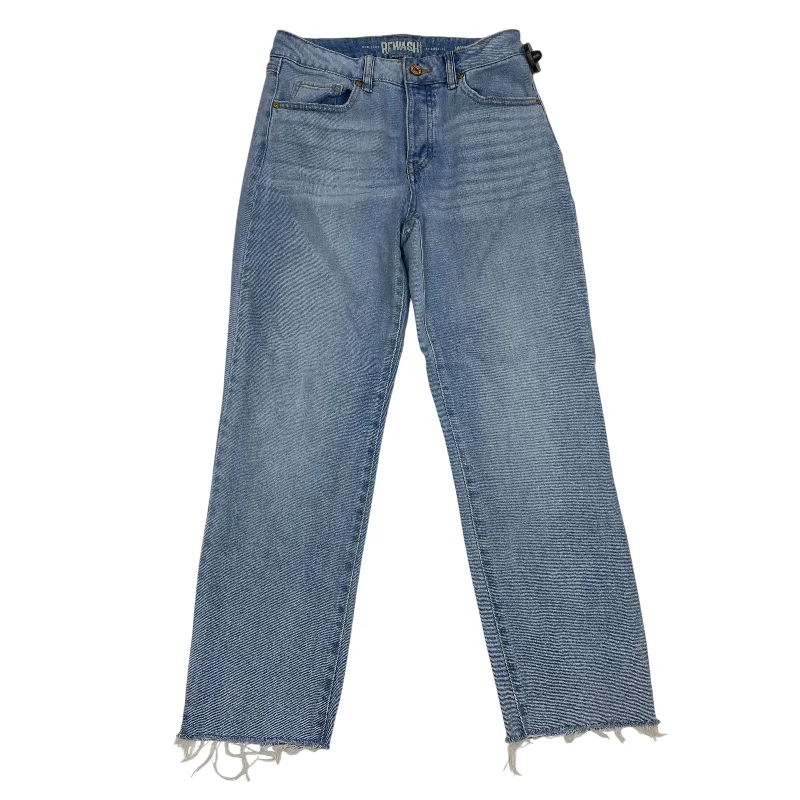 Jeans Straight By Rewash In Blue Denim, Size: 2