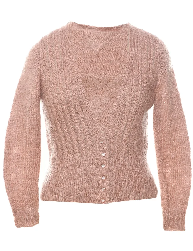 Light Brown Cardigan - M