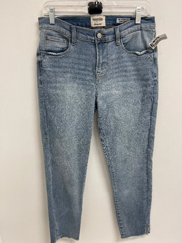 Jeans Skinny By Kensie In Blue Denim, Size: 8