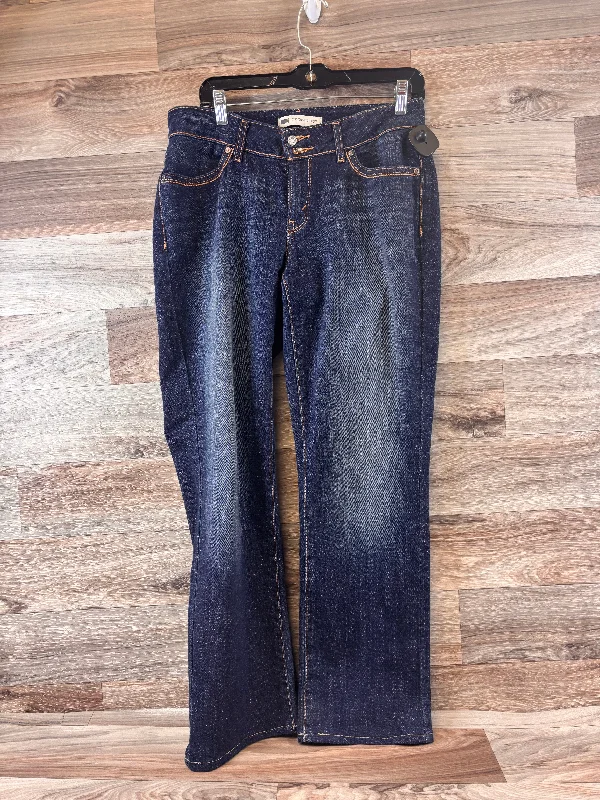 Jeans Straight By Levis In Blue Denim, Size: 10