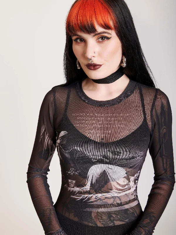 Joy Division Closer Mesh Top