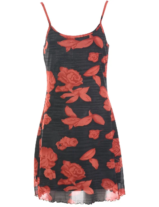 Floral Print Dress - S