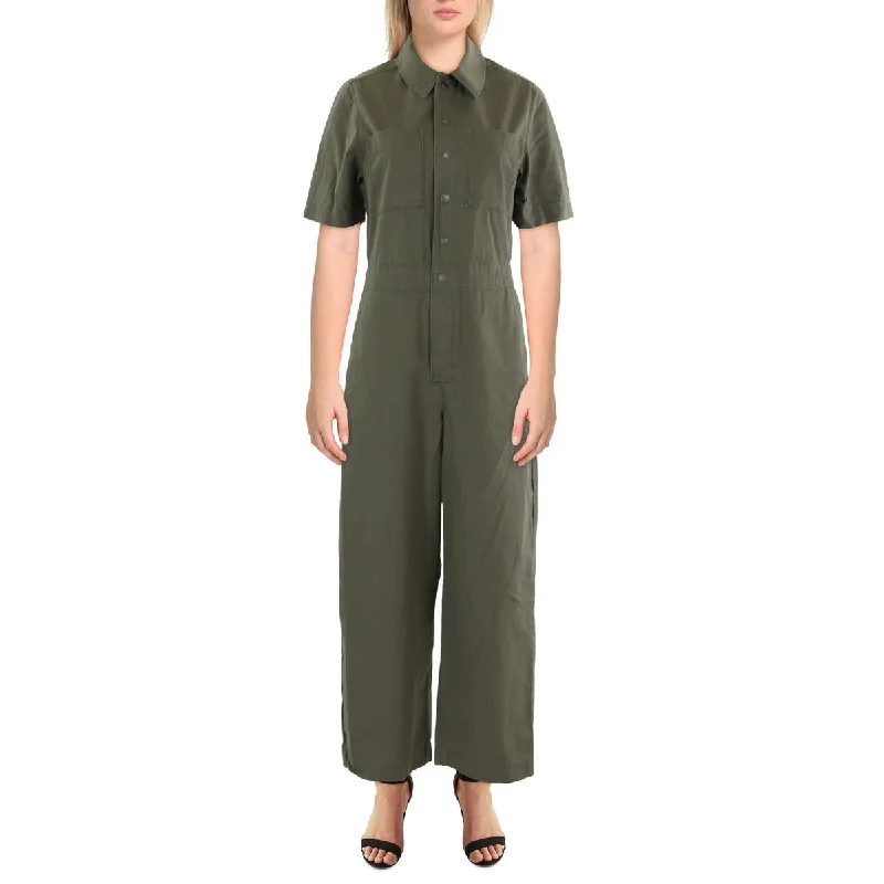 Levi's Womens Cotton Elastic Waist Jumpsuit