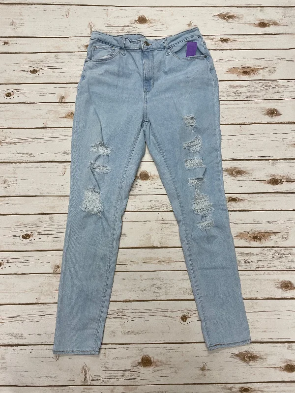 Jeans Skinny By Levis In Blue Denim, Size: 14