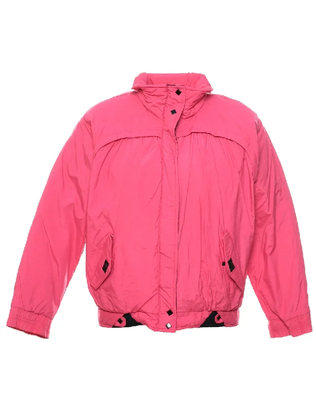 Pink Ski Jacket - M