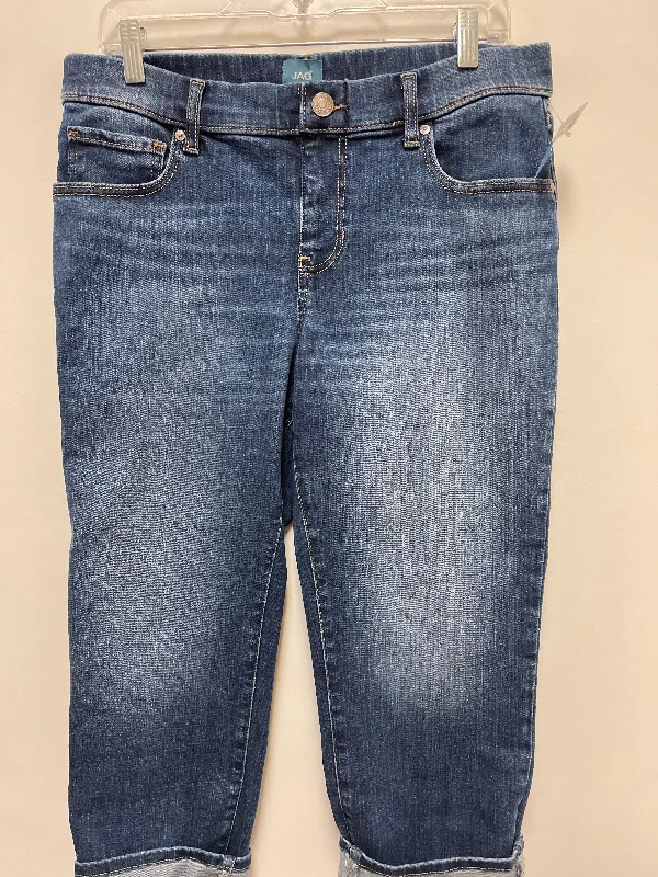 Jeans Skinny By Jag In Blue Denim, Size: 12